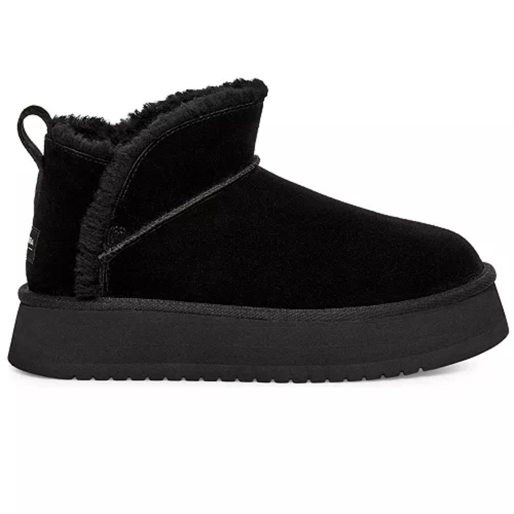Koolaburra By UGG Black Ankle Platform Boots